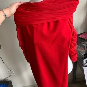 LUXE fashion nova dress tags on large dress